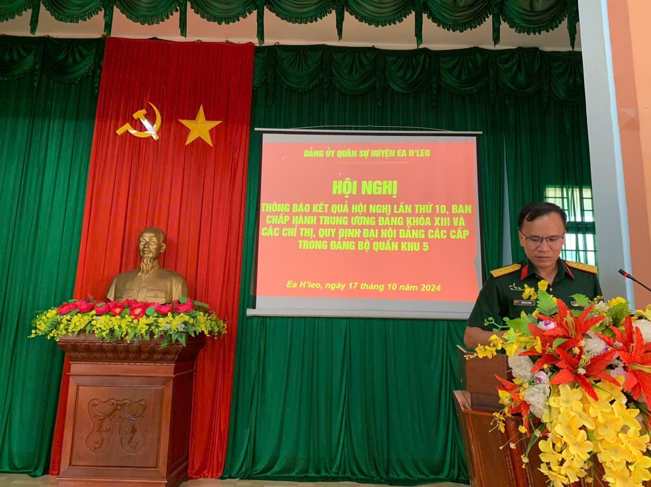 Hội nghị thông báo kết quả Hội nghị lần thứ mười, Ban Chấp hành Trung ương Đảng khoá XIII